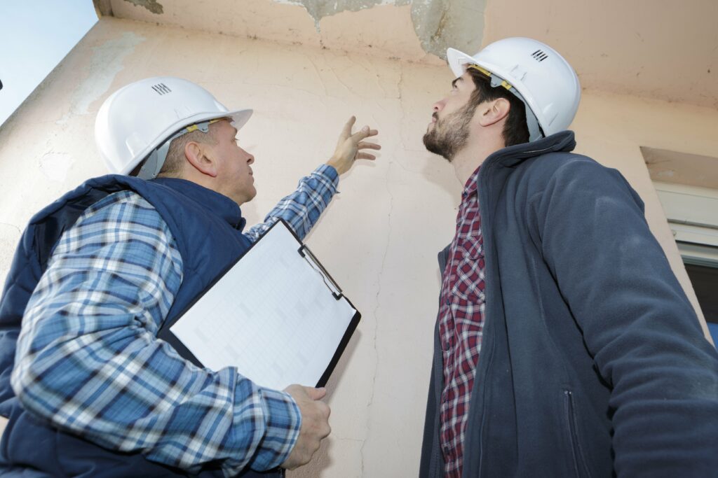 Surveyor Luton book in with our team at Survey One today.