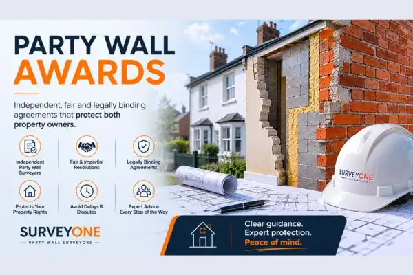 Contact our team today to see if you require party wall awards Luton